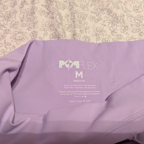 POPFLEX Pirouette Skort - Lavender - M - Picture 3 of 6